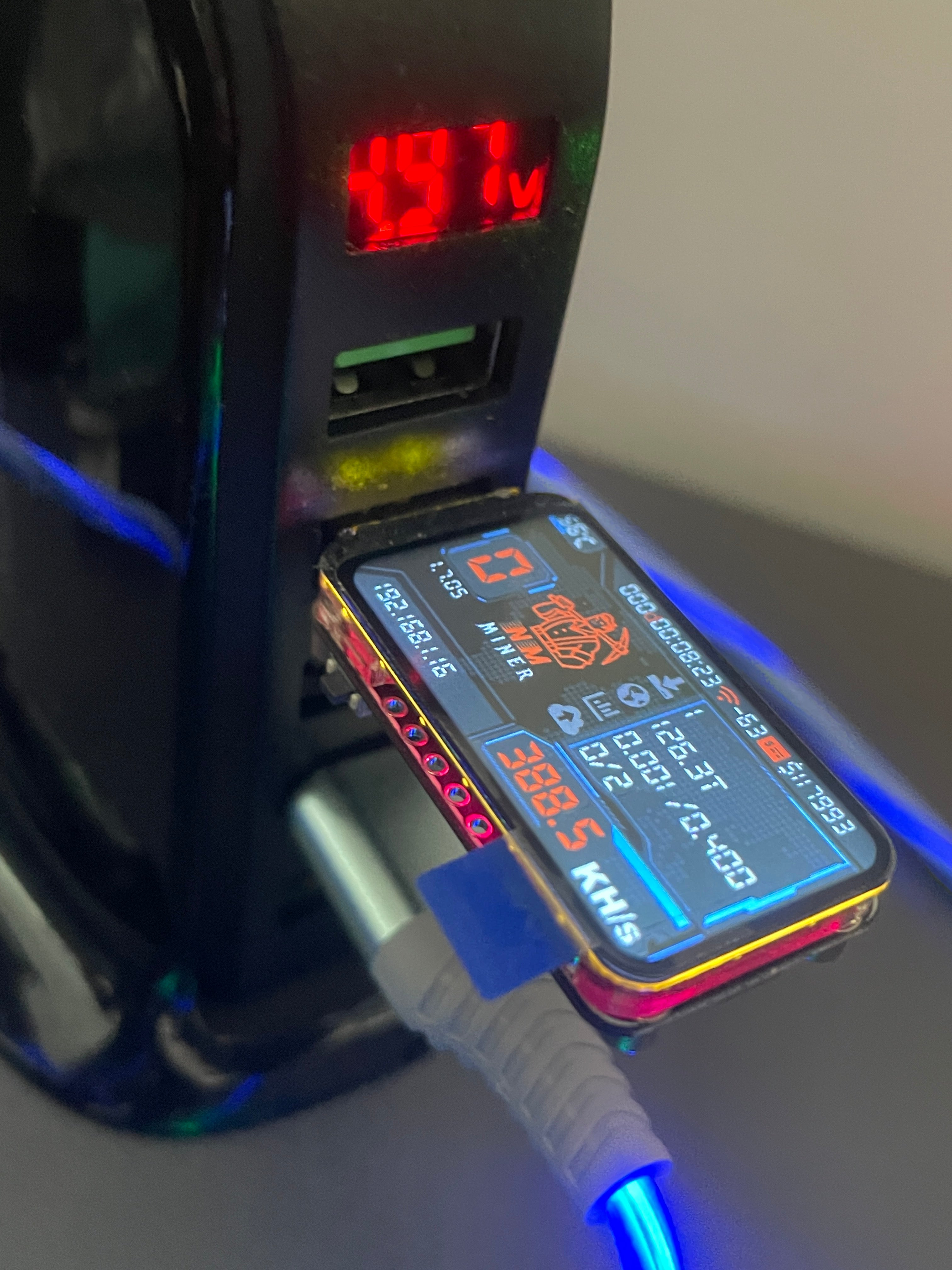 NerdMini – Ultra-Compact Bitcoin Solo Miner Up to 385 kH/s