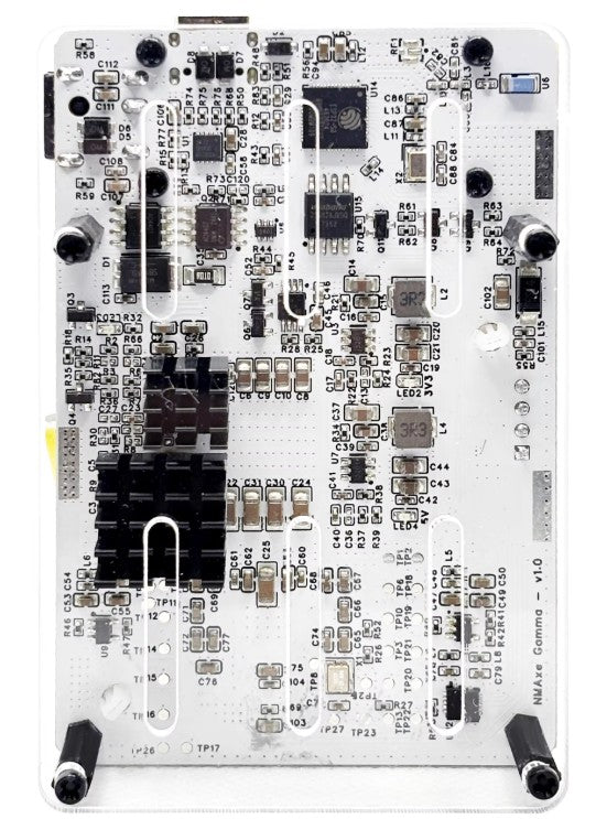 NMAxe Gamma optimized Bitaxe 601 NMMiner BM1370 ASIC 1.2TH (UK,SG Plug)