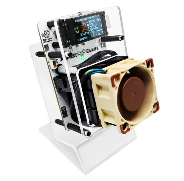 NMAxe Gamma optimized Bitaxe 601 NMMiner BM1370 ASIC 1.2TH (UK,SG Plug)