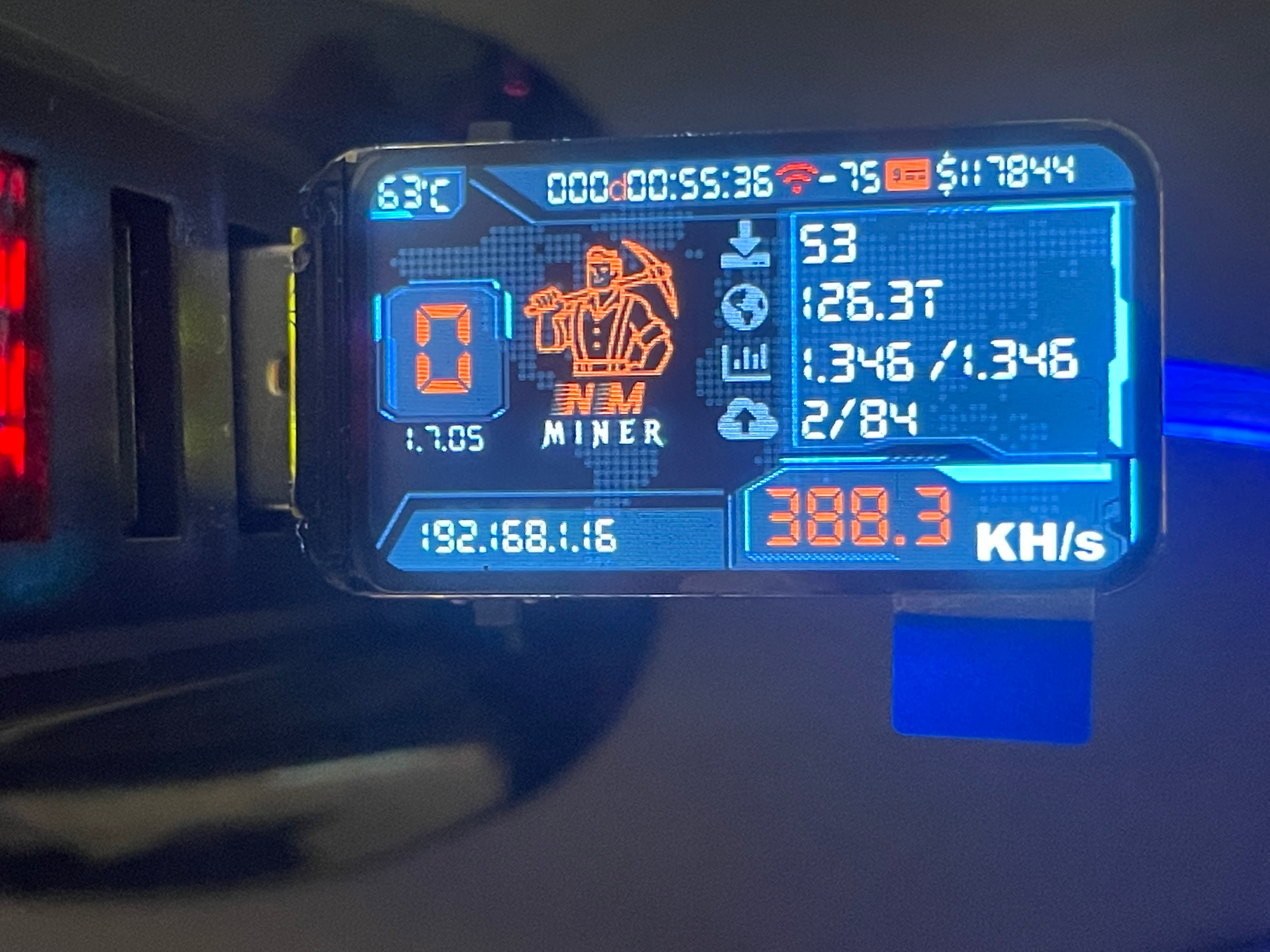 NerdMini – Ultra-Compact Bitcoin Solo Miner Up to 385 kH/s