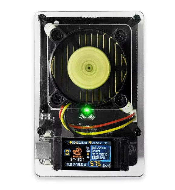 NMMiner Official Ultra BM1366 ASIC Chip Solo Lottery Miner 500 GH/S